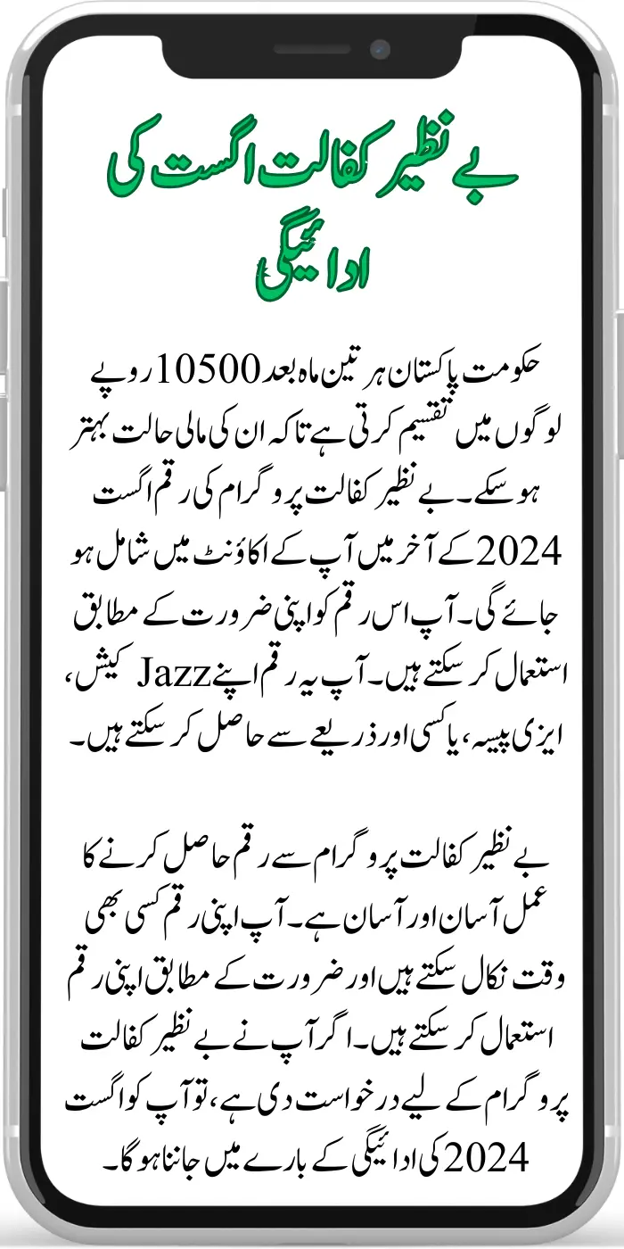 Verify Your Identity to get Benazir Kafalat August Payment