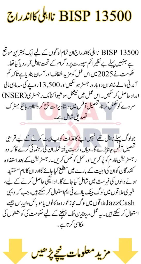 BISP 13500 Ineligibility Registration: Step-by-Step Guide for Ineligible Beneficiaries