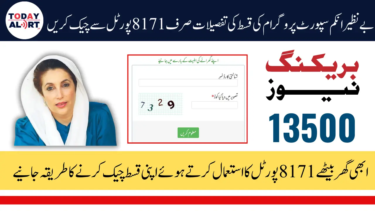 8171 Web Portal 2025 Check Online 13500 April 2025 Payment