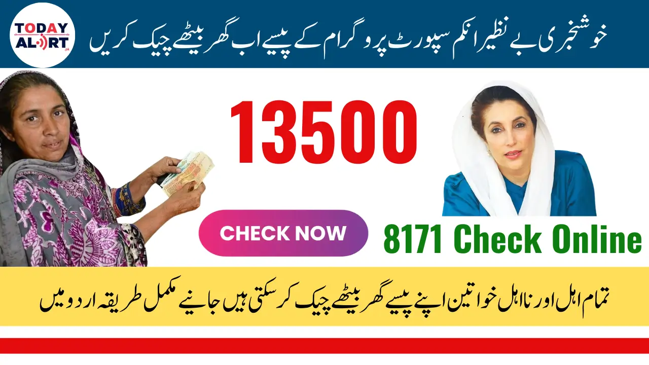 BISP Phase 2 Payment 8171 Check Online CNIC 2025