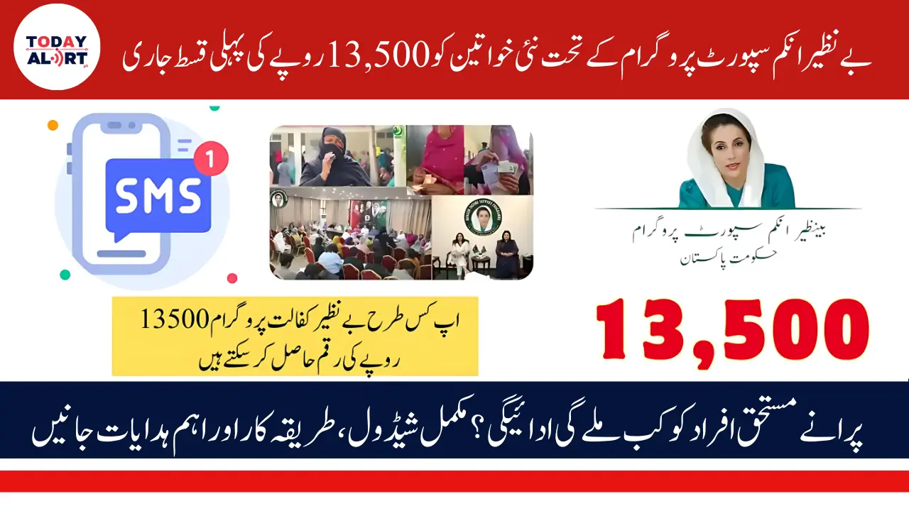 Benazir Kafalat 13500 Latest Payment Disbursement April 2025